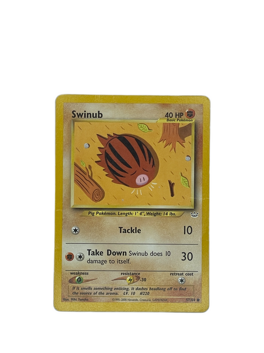 Swinub Common – Neo Revelation 57/111 Pokemon cards
