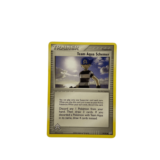 Team Aqua Schemer Common – EX Team Magma vs Team Aqua 69/95 Pokemon Card