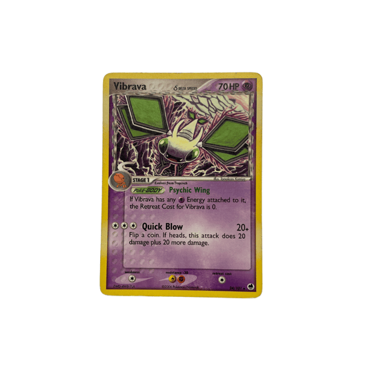 Vibrava Delta Species Rare – EX Dragon Frontiers 24/101 Pokémon cards