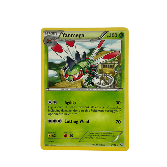 Yanmega Rare – Dragons Exalted 5/124 Pokémon cards